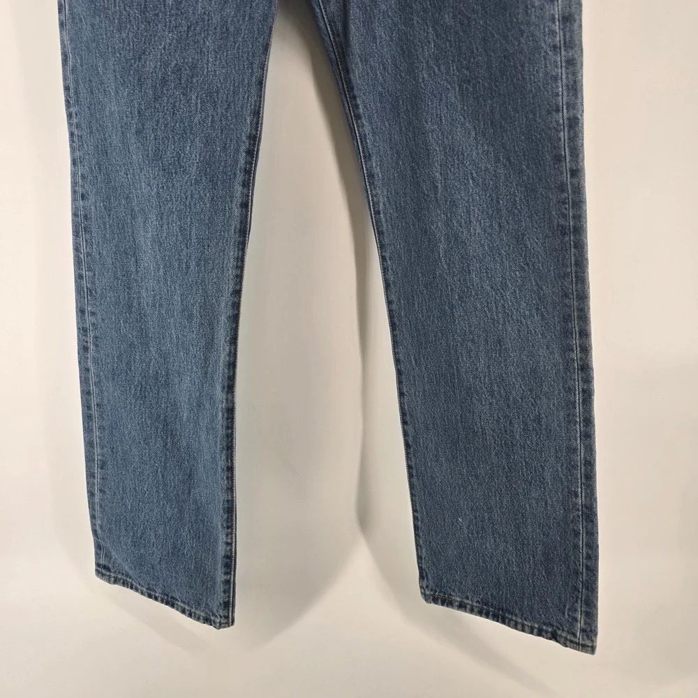 Levi's 501 Original Fit Jeans Men 36x34 Blue Straight Leg Button Fly 005010193